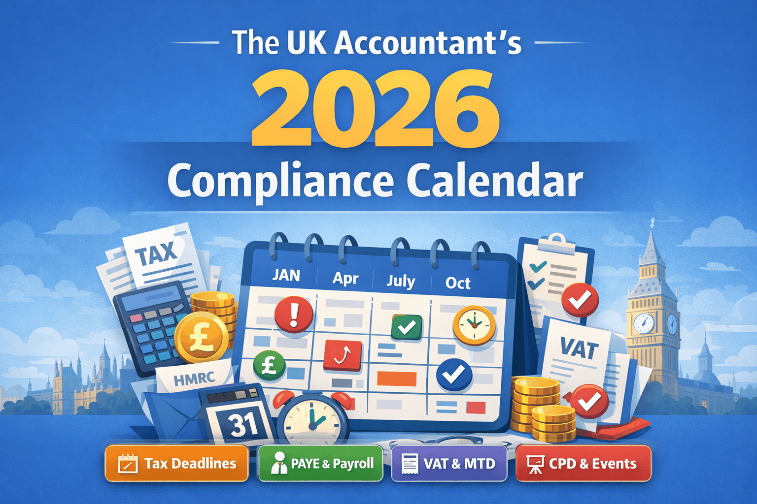 The Ultimate UK Accountant Calendar for 2026